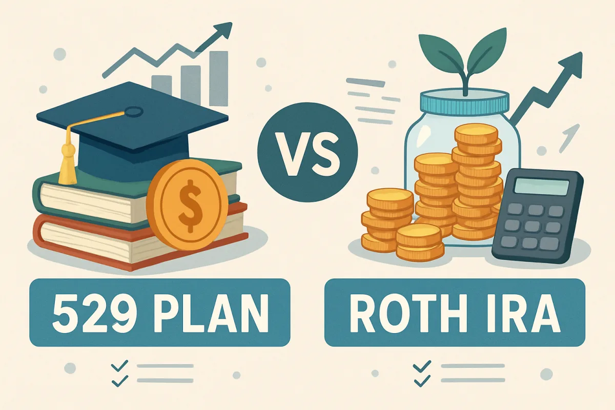 529 Plan vs Roth IRA for College savings comparison