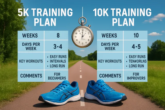 Comparison of 5K and 10K training plans