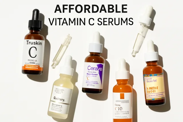 Affordable vitamin C serums for skincare