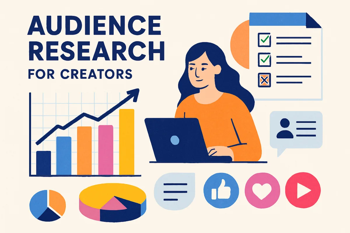 Audience research for creators