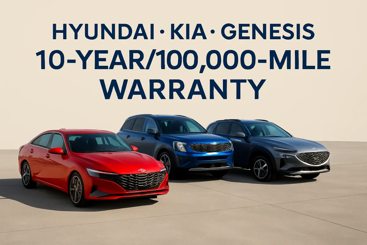 Automakers with best warranty