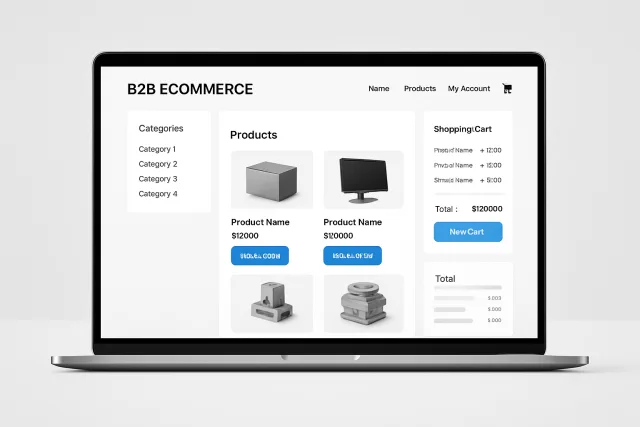 B2B eCommerce website setup
