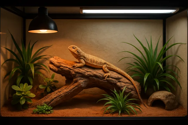 Bearded Dragon Care Setup
