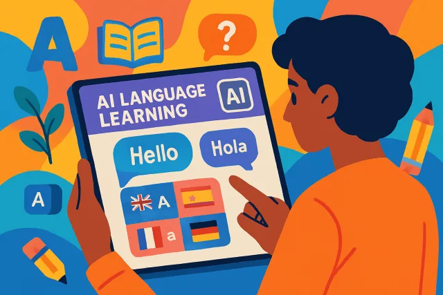 AI tools for learning languages