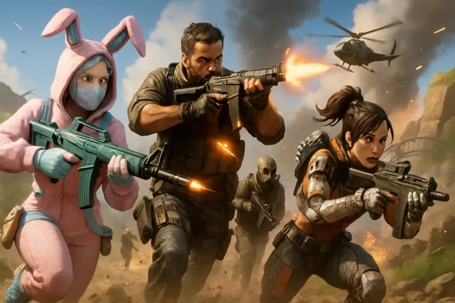 Best battle royale games featuring Fortnite, Call of Duty: Warzone, and Apex Legends