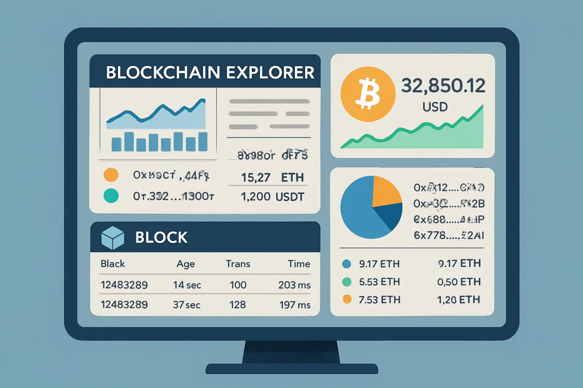 Blockchain Explorer Tools overview