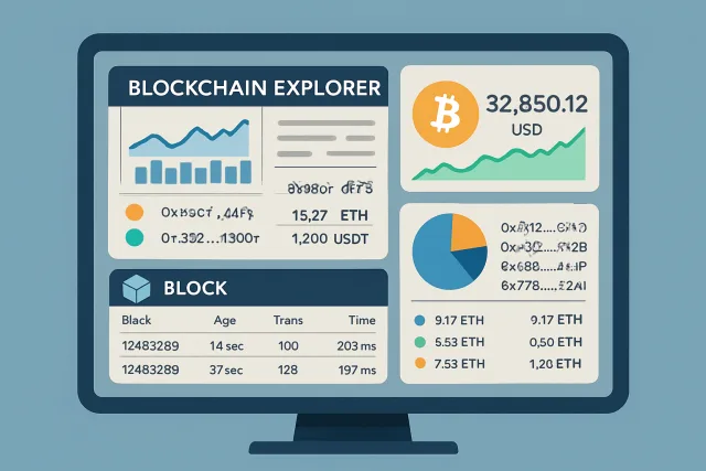 Blockchain Explorer Tools overview