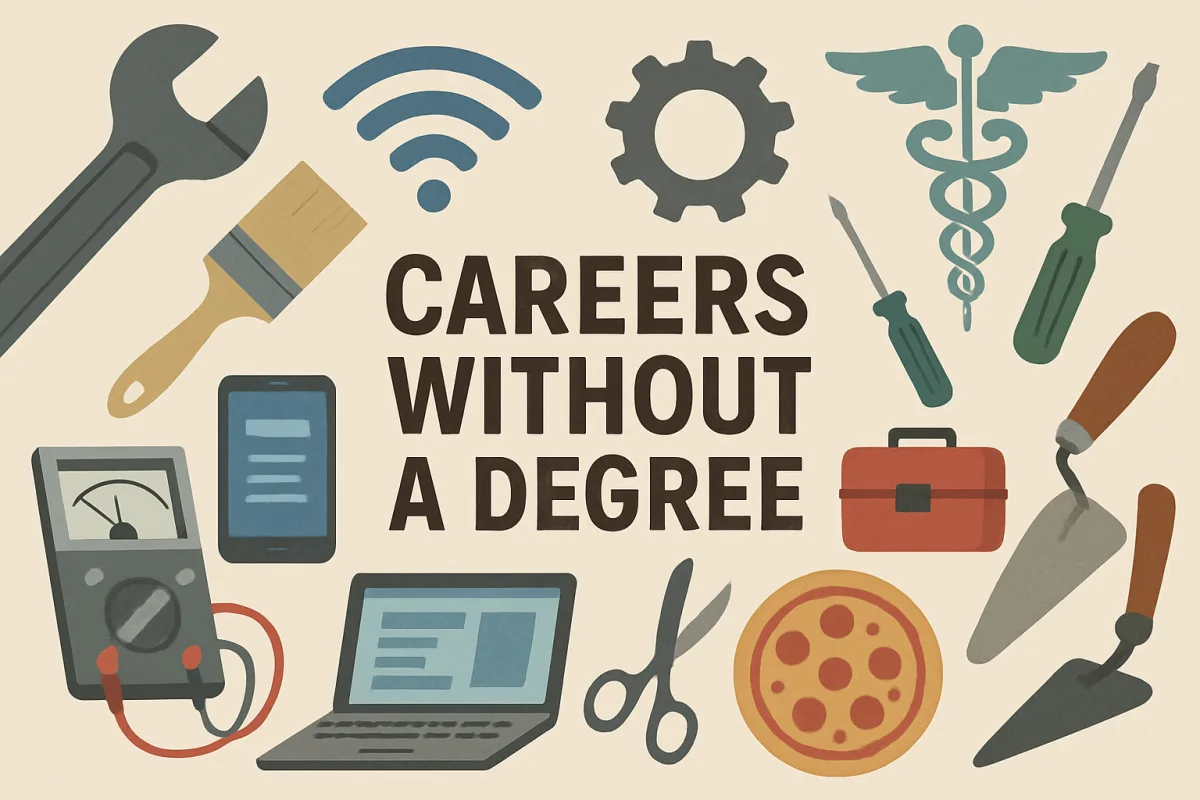 Best Careers Without a Degree