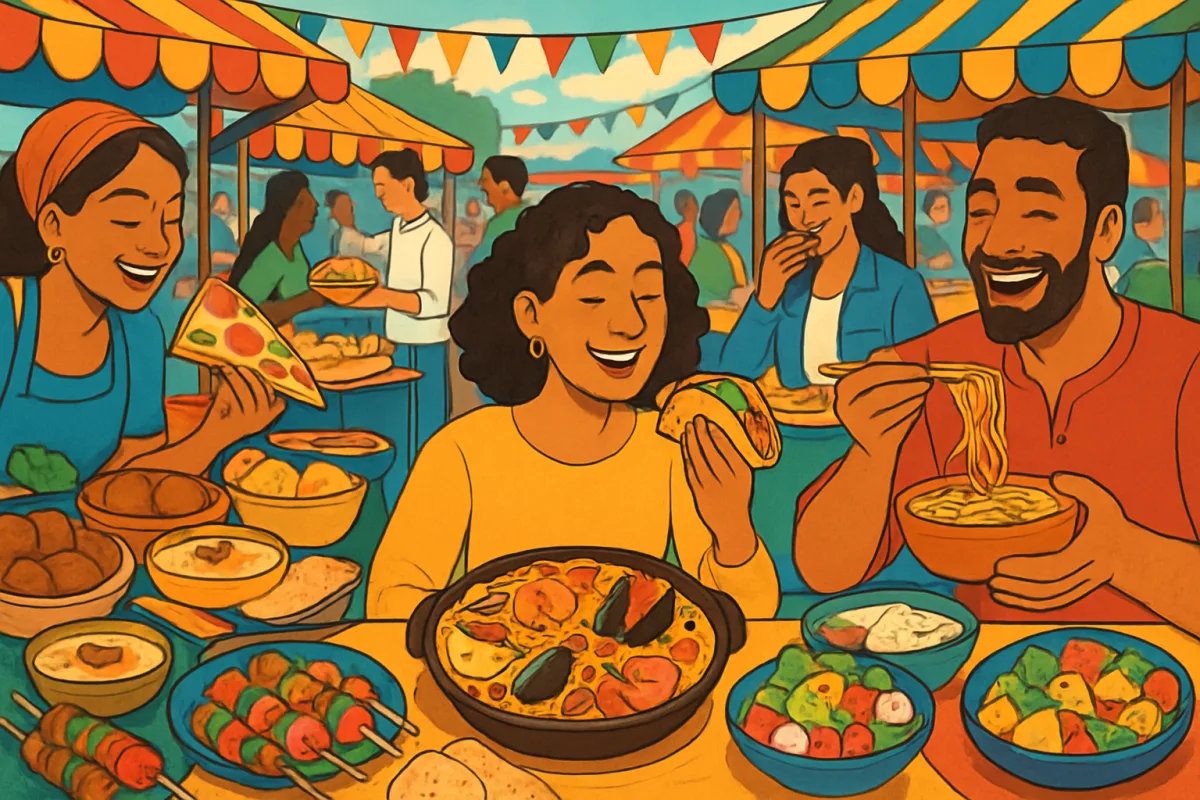 Best destinations for food lovers showcasing diverse cuisines