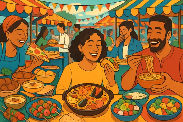 Best destinations for food lovers showcasing diverse cuisines