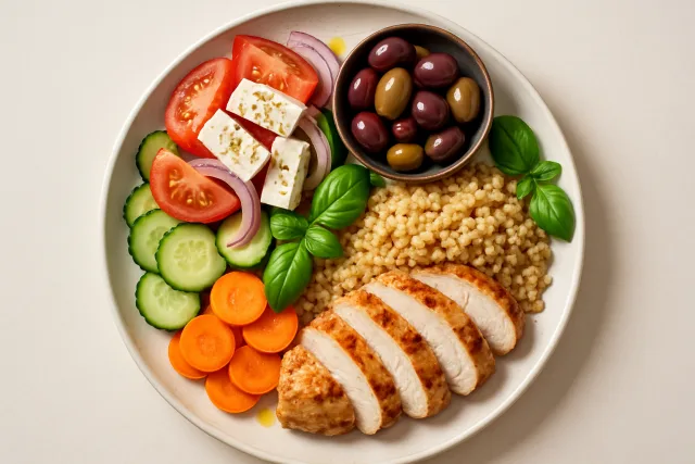 Best Diet for Weight Loss - Mediterranean Diet Plate