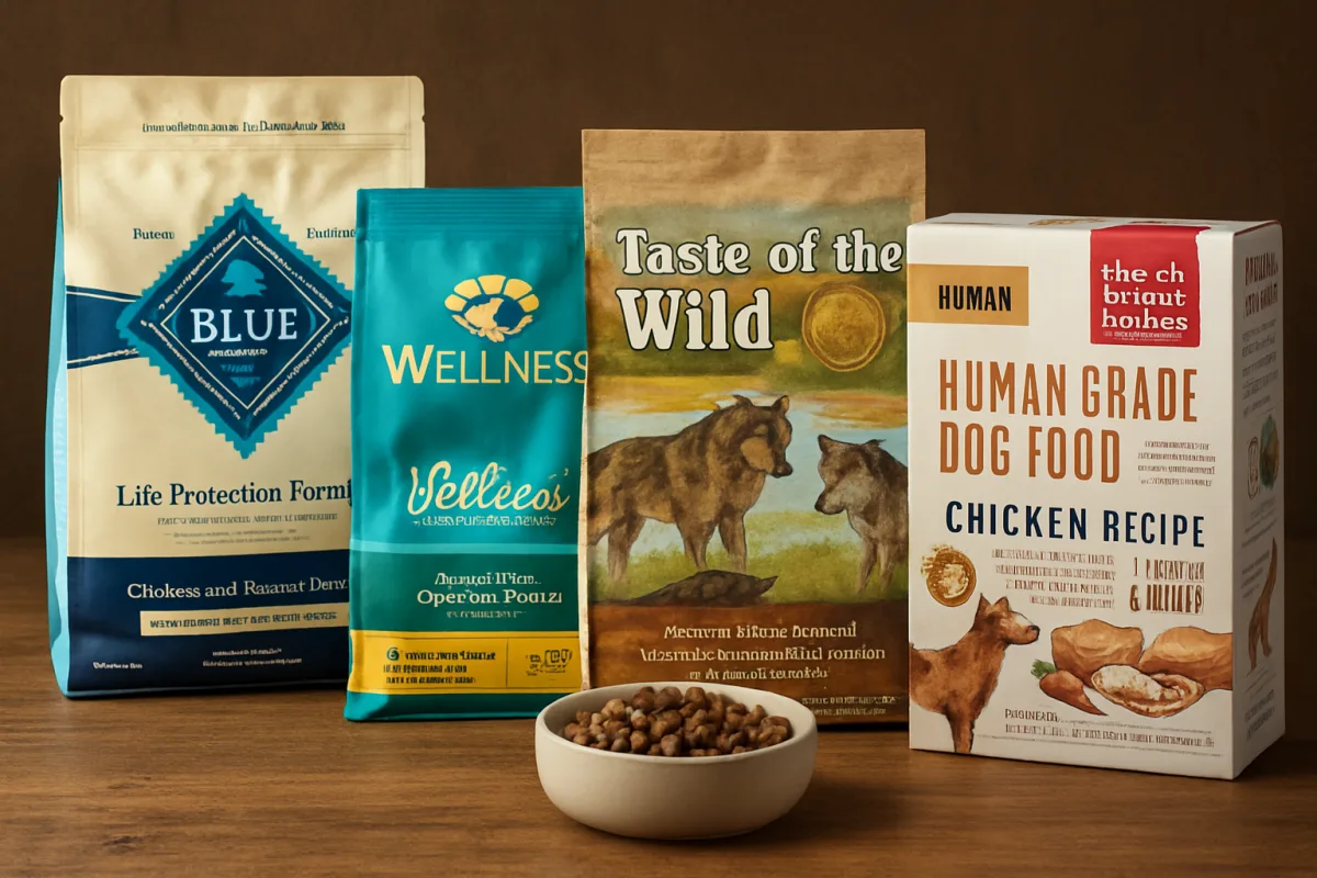 Best dog food brands selection