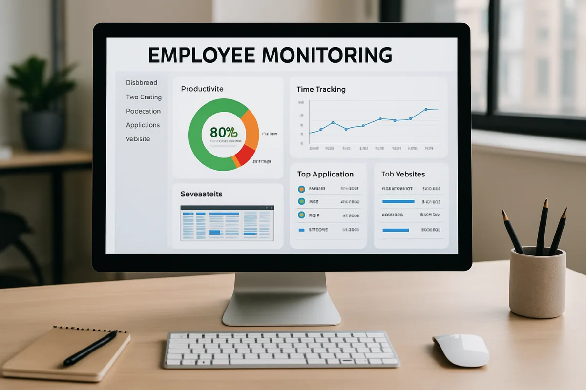 employee monitoring software interface