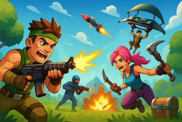Best Free PC Games featuring Fortnite, Apex Legends, and Warframe