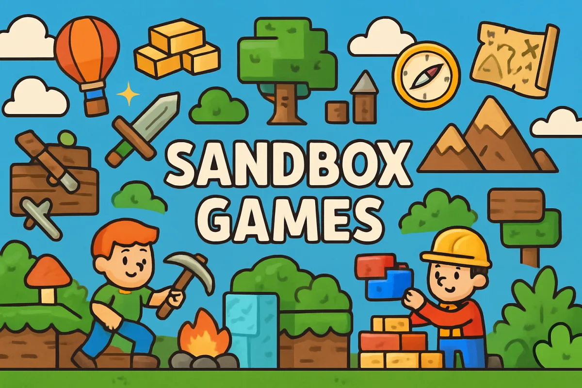 Games Like Minecraft - sandbox gameplay and crafting
