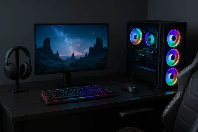 Best gaming setup ideas with monitor, chair, and accessories
