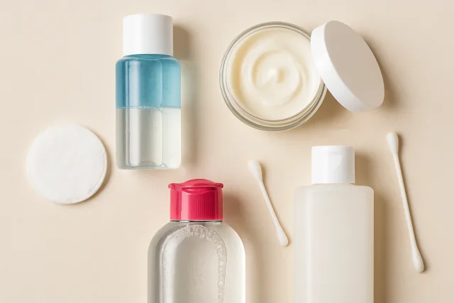Best makeup removers displayed with various product types