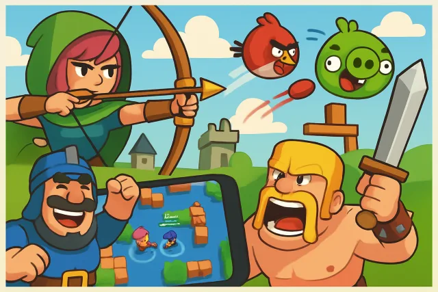 Best mobile games featuring Genshin Impact, Among Us, and Call of Duty: Mobile