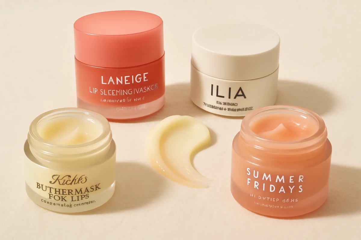 Best Overnight Lip Masks displayed elegantly