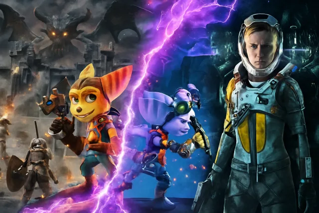 Best PS5 Games featuring Demon's Souls, Ratchet & Clank, and Returnal