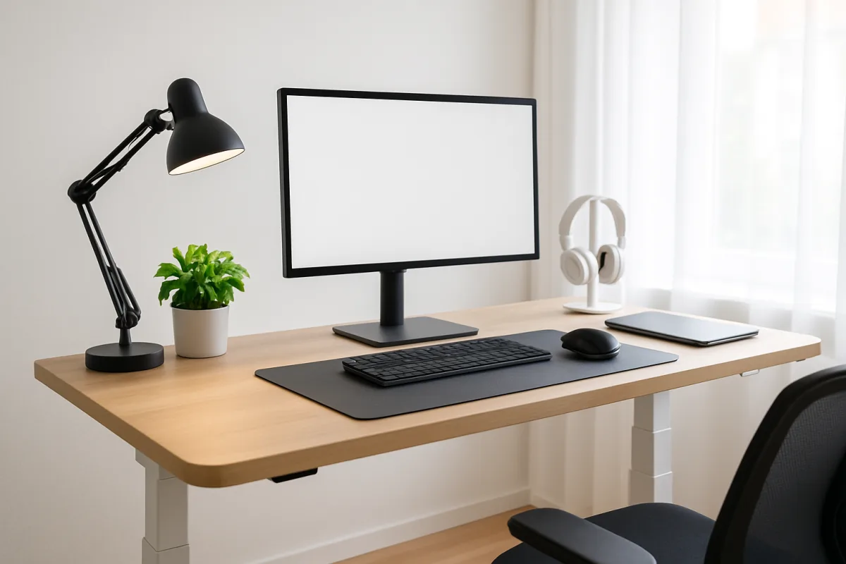Best standing desks setup in a modern office