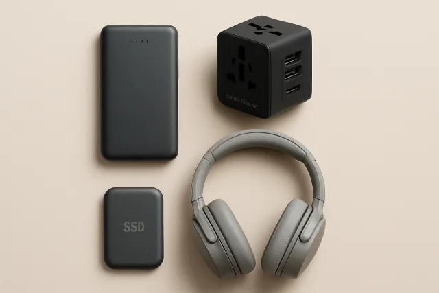 Tech accessories for travel