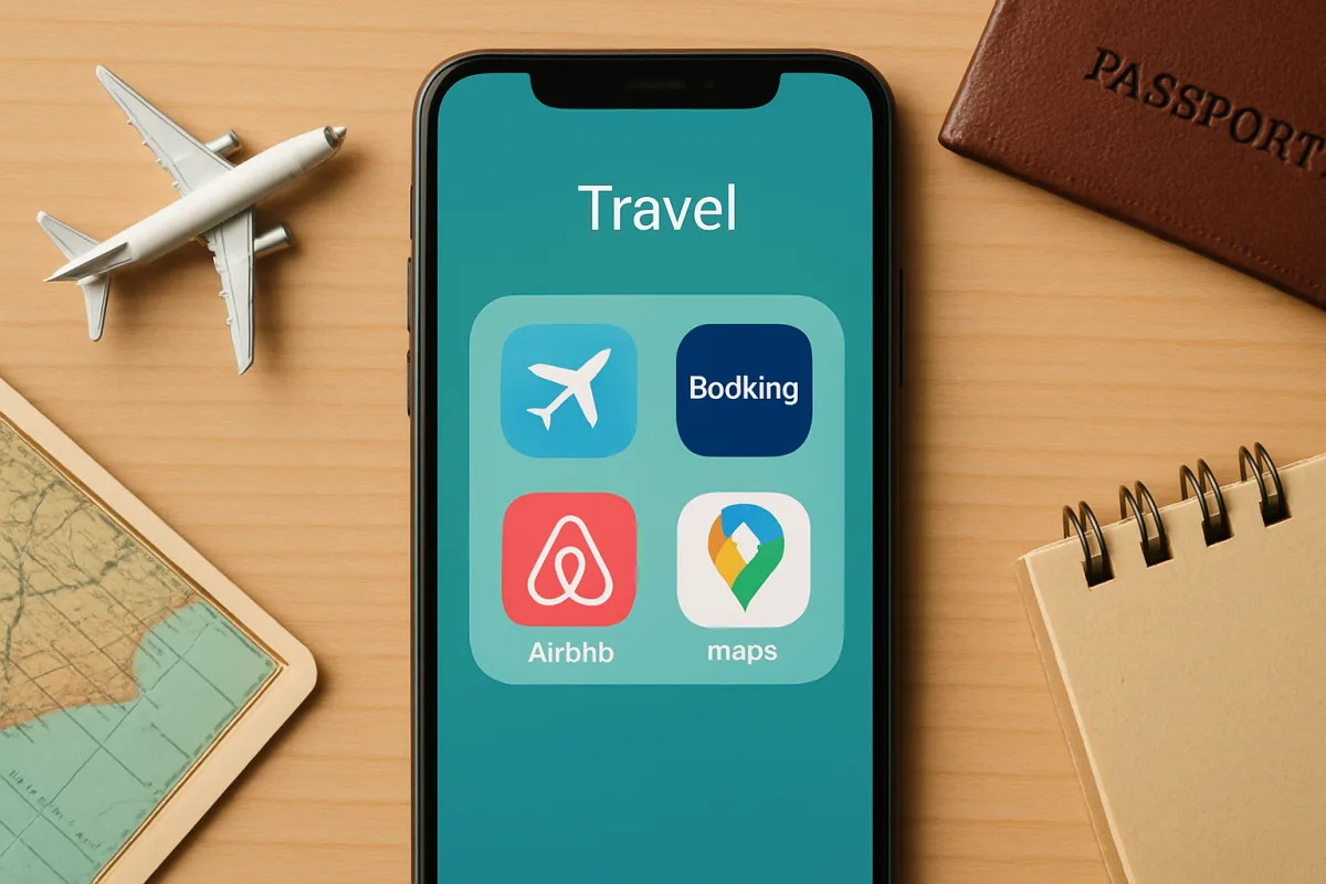 Best travel apps on a smartphone
