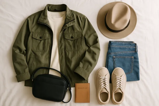Travel outfit ideas for comfort and style