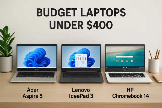 Budget laptops under $400