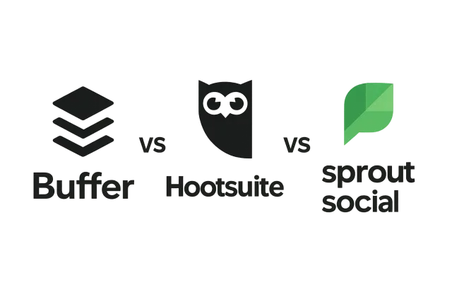 Buffer vs Hootsuite vs Sprout Social comparison