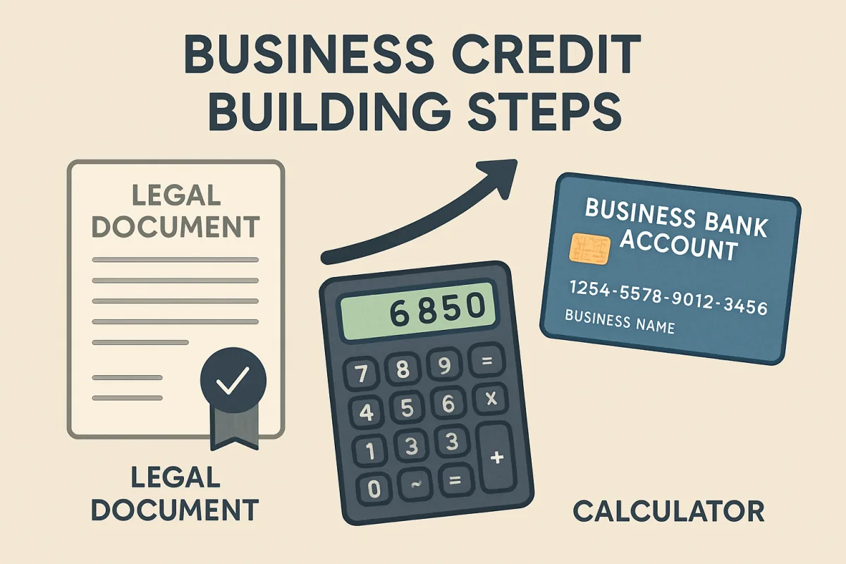 Business credit building steps