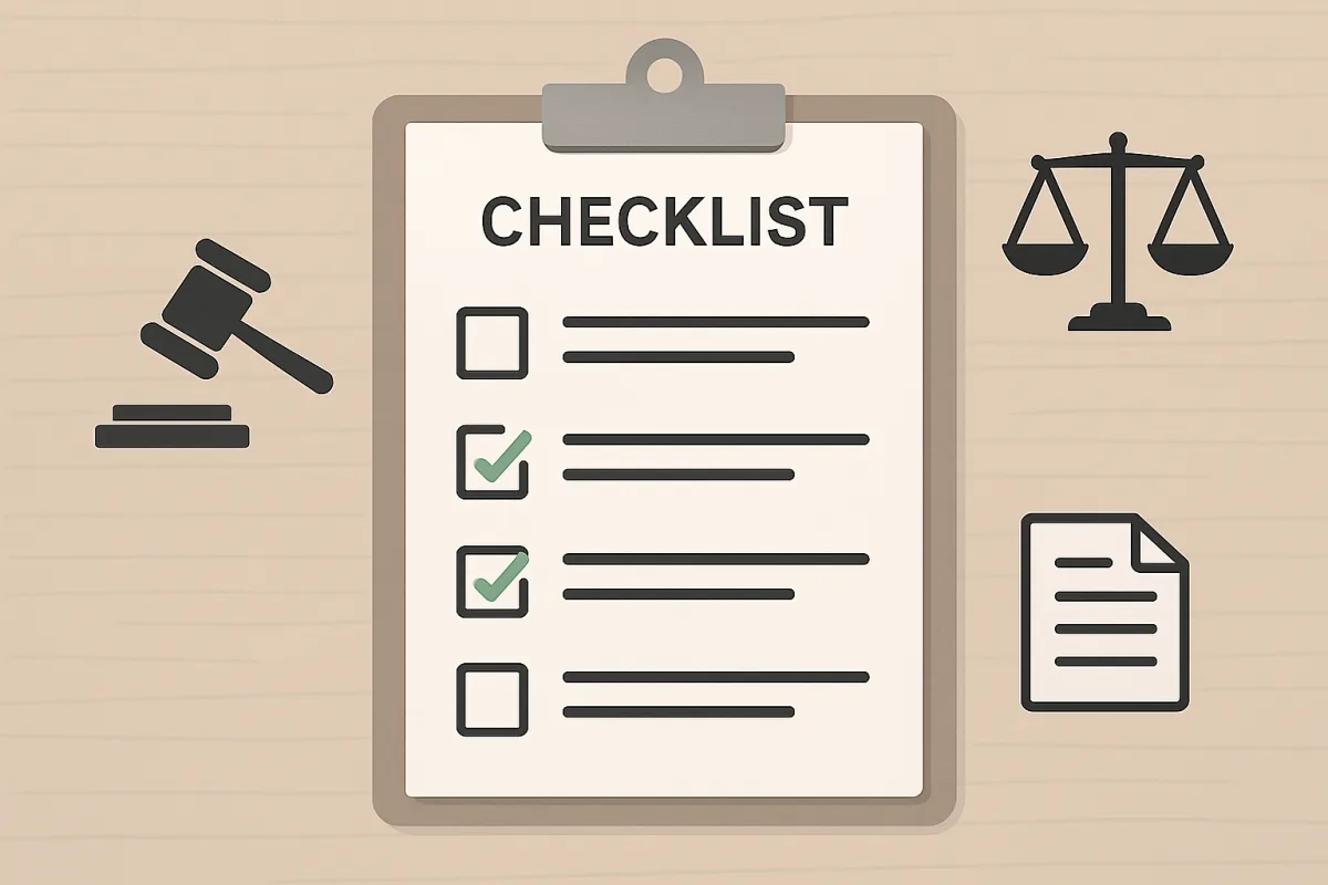 Business Legal Checklist for Startups