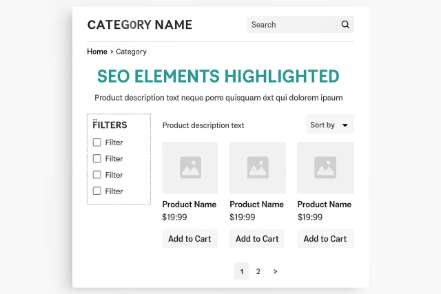 Category Page SEO for Online Stores