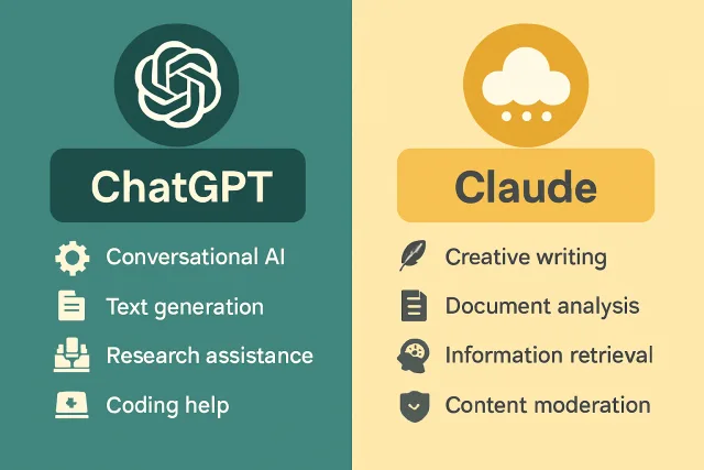 ChatGPT vs Claude comparison