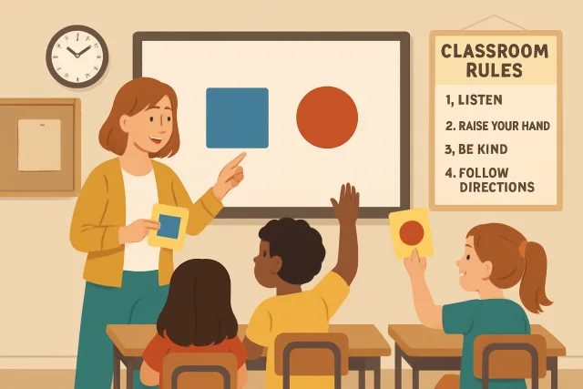 Classroom management strategies in action