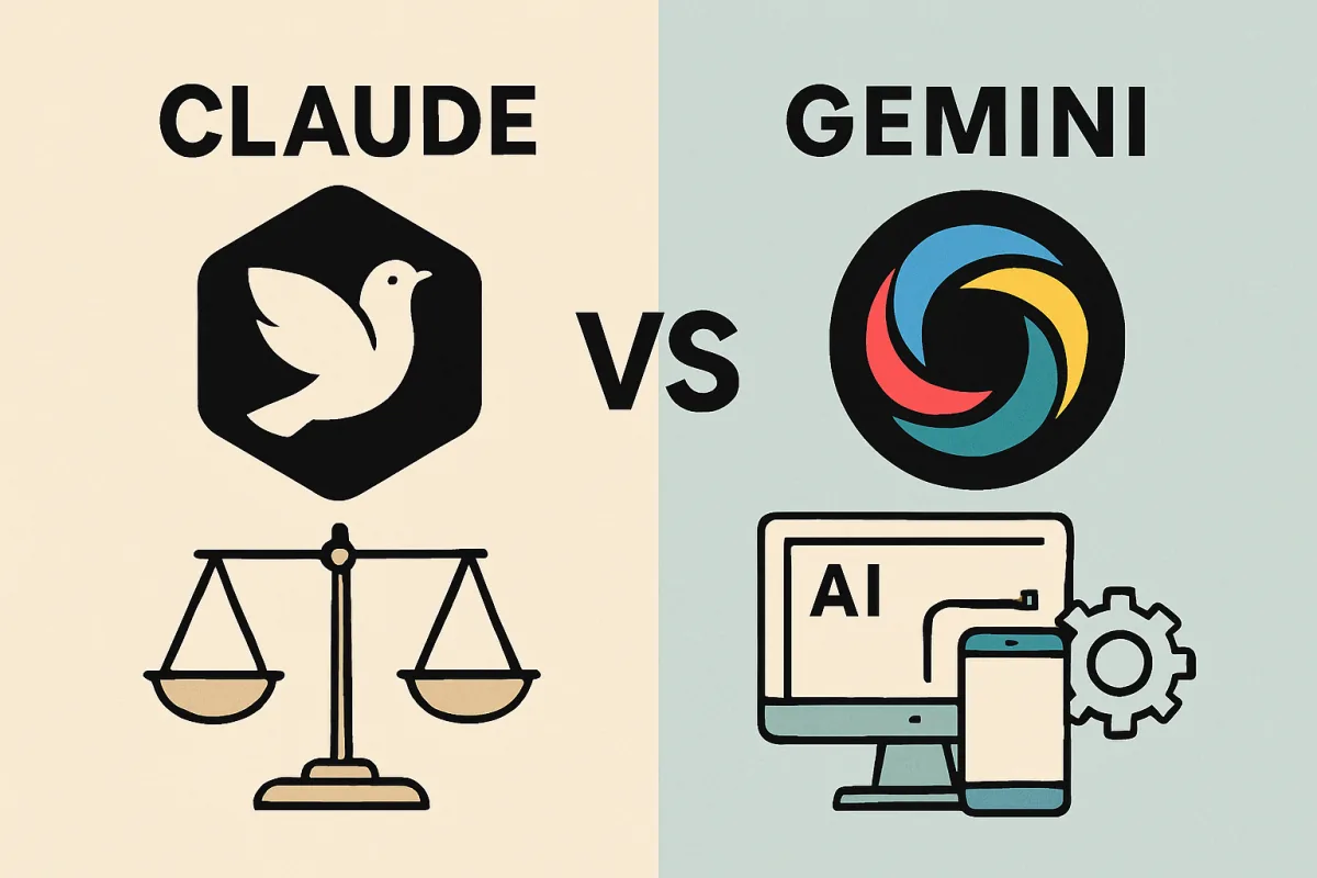 Claude vs Gemini AI tools comparison