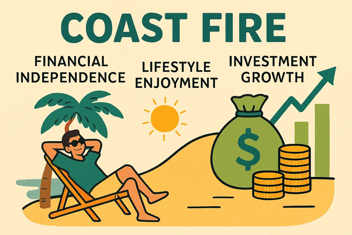 Coast FIRE strategy illustration