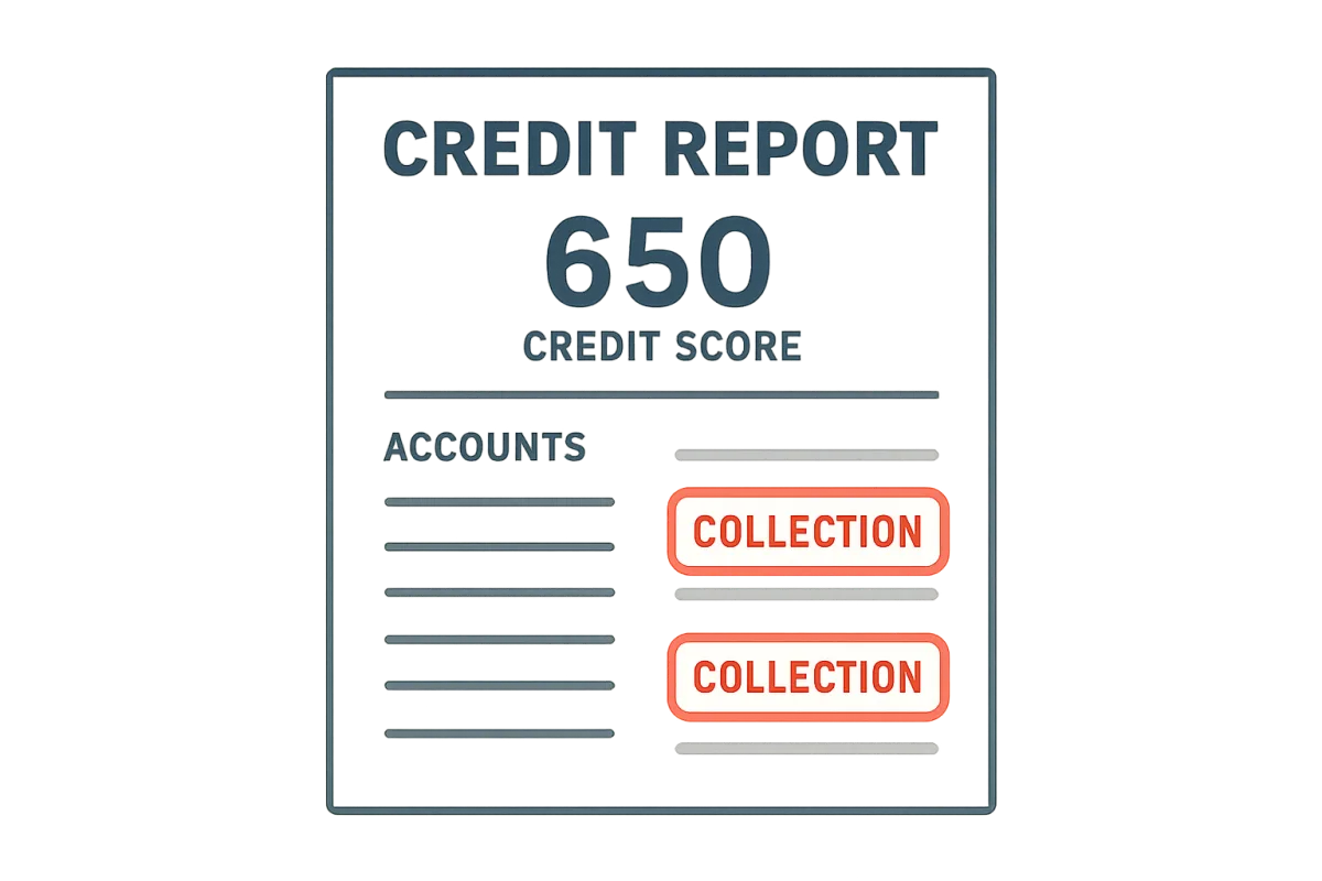 Collections on your credit report