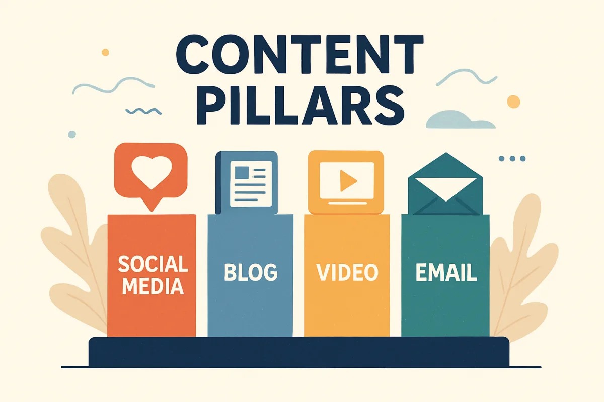 Content Pillars Strategy illustration