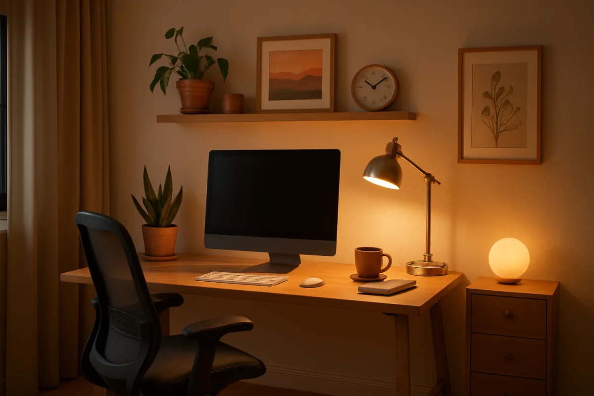 Cozy home office design ideas