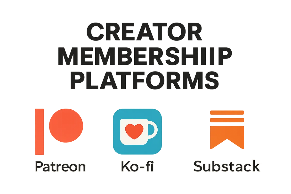 Creator Membership Platforms overview