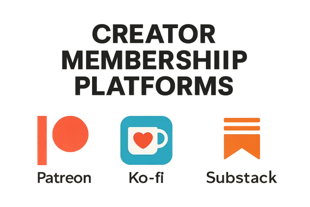 Creator Membership Platforms overview