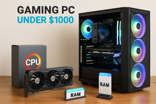 Custom Gaming PC Under 1000