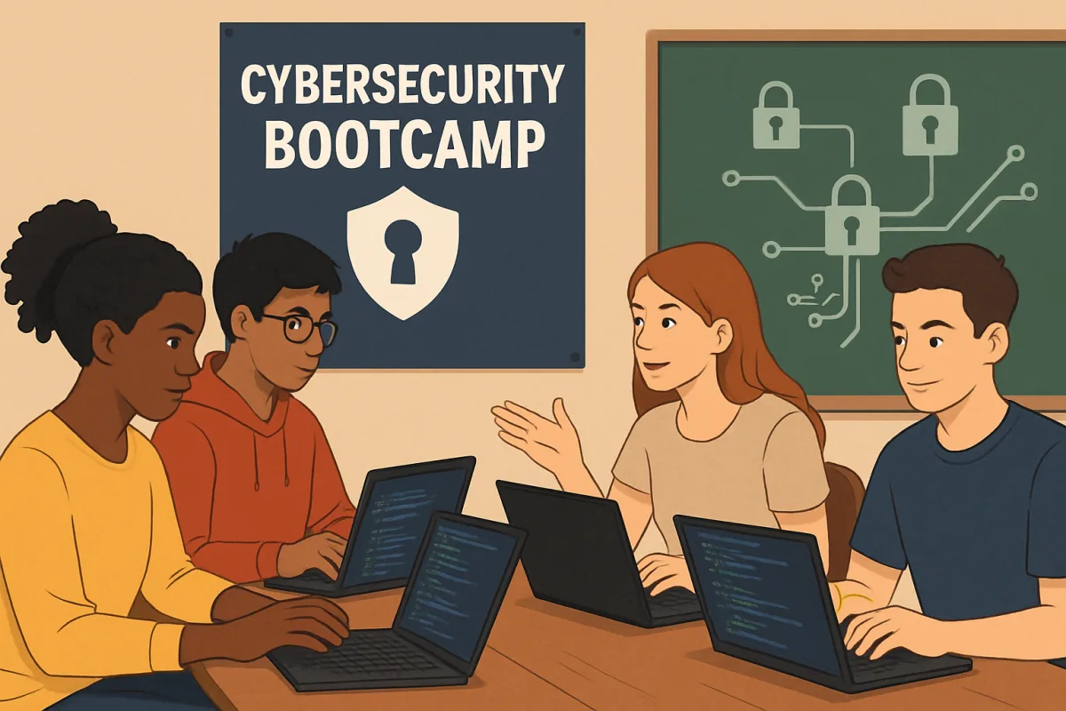 Cybersecurity Bootcamps training session