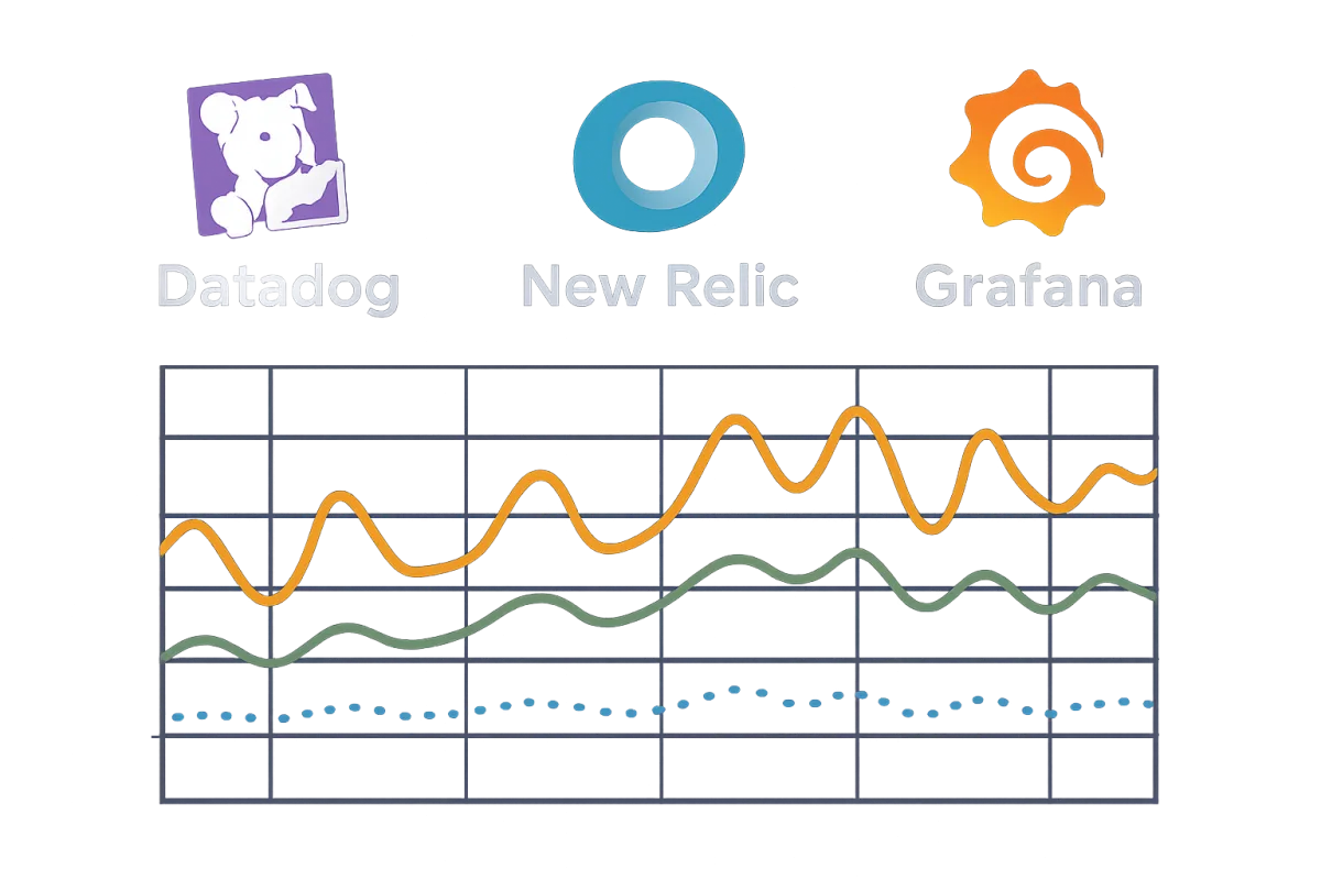 Datadog vs New Relic vs Grafana comparison