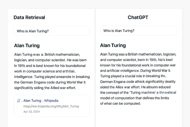 Comparison of DeepSeek and ChatGPT interfaces