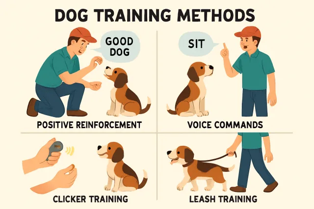 Dog training methods comparison