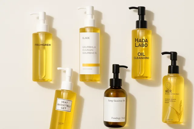 Double cleansing oils for skincare