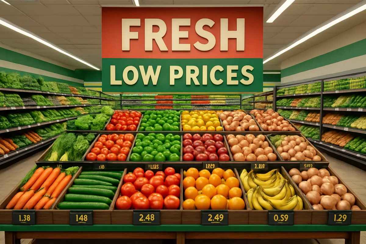 Healthy food options on a budget