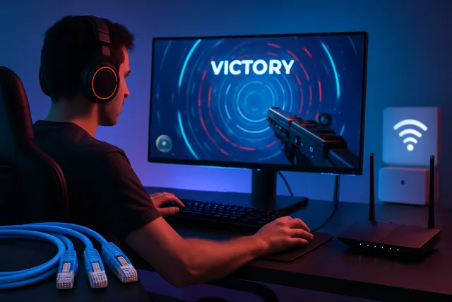 Ethernet vs WiFi for Online Gaming